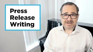 How To Write A Press Release For An Organization    #PressRelease #PublicRelations