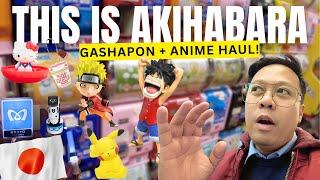 Exploring Akihabara Tokyo, Gashapon Hunt, Anime Collectibles & Hobby Trader Japan Vlog 2025