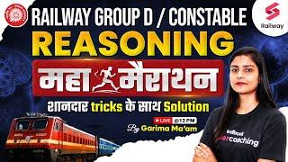 RRB Group D & RPF Constable Reasoning Marathon Class 2025 by Garima Maam