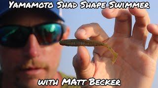 The Yamamoto Shad Shape Swimmer with MLF Pro Matt Becker