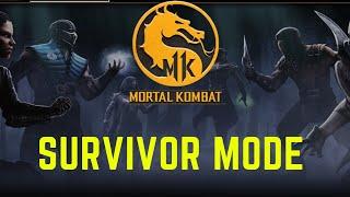 Mortal kombat mobile survivor mode | Playing survivor mode mortal kombat mobile