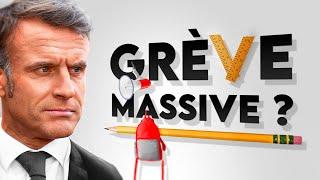 Menace de grève massive en France