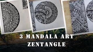 Mandala art for beginners| how to draw mandala| mandala art easy#lucyrelaxingartgallery