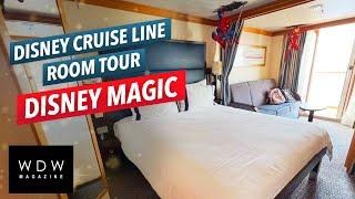 Disney Cruise Line - Deluxe Oceanview Stateroom with Verandah - Disney Magic STATEROOM TOUR