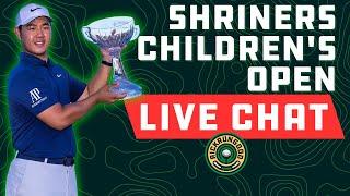 Shriners Children's Open Live Chat | Fantasy, Betting, DFS Q&A, Weather 2024