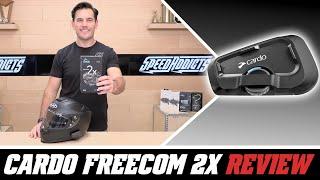 Cardo Freecom 2X Bluetooth Headset Review at SpeedAddicts.com