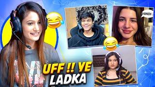 UFFF!! Ye Ladka || Funny Reaction On  @adarshuc   &  @KhanSirPatnaKhanGs    Omegle Funny Video