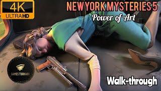 Newyork Mysteries 5: Power of Art, complete walkthrough, No Hints, Full Gameplay, All Collectables