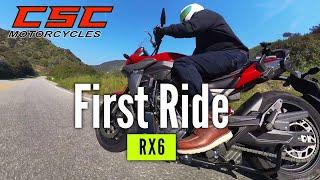 First Look at CSC Motorcycles’ New RX6 650cc Sport Touring Motorcycle