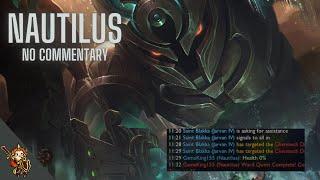 Aftershock Nautilus can survive with 0% health in 13.3| League of Legends No Commentary Gameplay #11