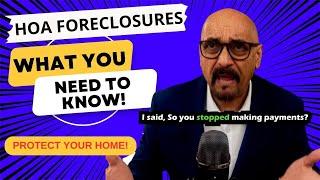 HOA Foreclosure - What You Need To Know