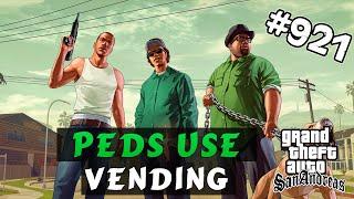 Обзор модов GTA San Andreas #921 – Peds use Vending