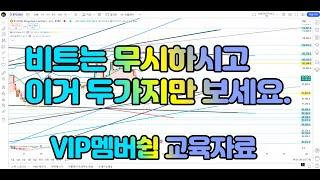 (VIP멤버쉽 교육영상)비트코인 움직임은 무시하시고 , 지금부터 이것 두가지만 집중해서보세요.  BitcoinGuide