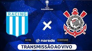 RACING X CORINTHIANS AO VIVO - SUL-AMERICANA 2024 AO VIVO  - DIRETO DO PRESIDENTE PERÓN