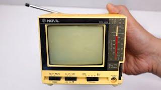 RESTORING Antique CRT Mini TV for GAMING! Restoration & Repair