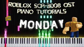 SCP-3008 OST: Monday Theme (Piano Tutorial)