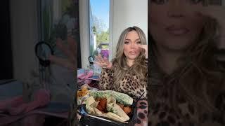 Trisha Paytas Enjoys Chiken Feast in very happy mood with Family Time