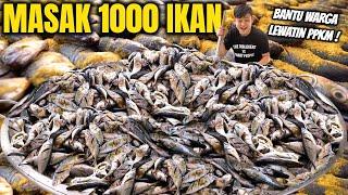 CHEF RAKYAT INDONESIA! MASAK 1000 IKAN KEMBUNG UNTUK WARGA DAMPAK PPKM.