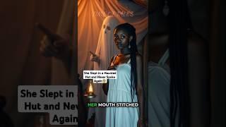 She Slept in a Haunted ️ Hut and Never Spoke Again || African Horror Short Story #horrorstories