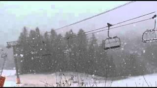 Neve a La Plagne, Francia