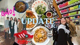 UPDATE VLOG: why I have been gone, Girls Night Out , sleepovers at 30, and the best pasta 