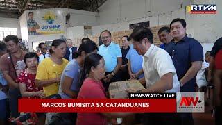 Marcos bumisita sa Catanduanes | NewsWatch Live