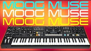 The incredible Moog Muse! Moog's new megasynth