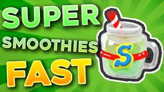 How To Get Super Smoothies Fast!!! (BEST METHODS) in ROBLOX Bee Swarm Simulator (Tips and Tricks)