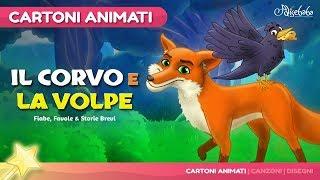 Il Corvo e la Volpe (The Fox and the Crow) Cartone Animati | Storie per Bambini