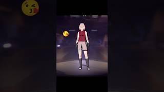 Sakura Bundle Naruto Anime x Free Fire Max #narutofreefire