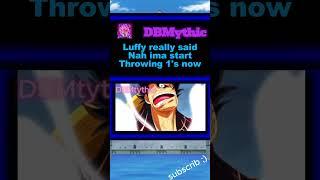 Luffy really said nah ima do my own thing #onepiece #luffy #gear4 #Dressrosa #Doflamingo