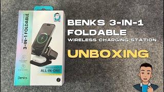 Benks Juice Pod 3 IN 1 Wireless Charger Unboxing