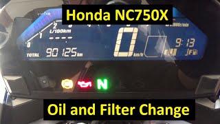 Honda NC750X - 90,000 km Service