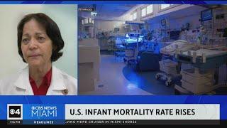 US infant mortality rate up for first time in 20 years