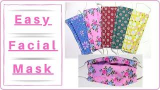 How to Make a Face Mask : Easy Sewing