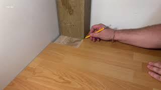 How to Measure and Cut any Corner on Flooring Laminate - Few Tips what Good to Know and Do Yourself