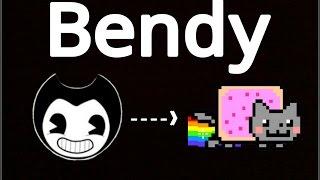 Bendy and the ink machine en versión: nyan cat !!!