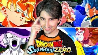 Voto TUTTE le SCENE SEGRETE dei PERSONAGGI di DB Sparking ZERO  Dragon Ball SZ Gameplay ITA