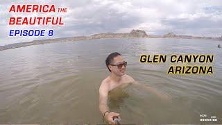 GLEN CANYON NATIONAL RECREATION AREA and WAHWEAP BEACH in PAGE ARIZONA | America the Beautiful Ep 8