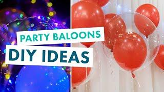 How to Style Clear Balloons | 3 Clear Balloon DIY Ideas | BalsaCircle.com