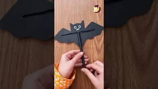 How to Make a Paper Bat | Easy Halloween Craft Tutorial for Kids #shortvideo #shorts #short #diy