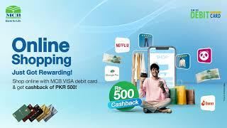 E-Commerce Cashback - Debit Cards!