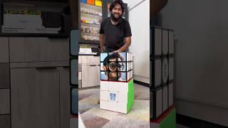 CarryMinati on the Biggest Rubik’s Cube 