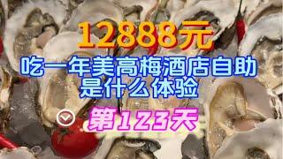 美高梅酒店年卡第123天啦！