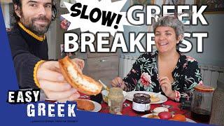 Let's Have Greek Breakfast (in Slow Greek) | Super Easy Greek 66