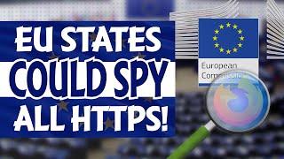 "eIDAS" would allow EU STATES to SPY on all INTERNET TRAFFIC!