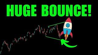  HUGE BOUNCE  Coming to Stocks! Be READY!