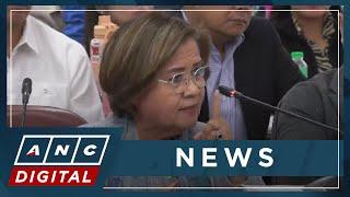 De Lima slams Duterte for claiming he doesn't know her | ANC