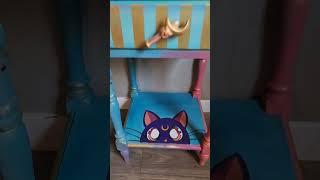 Sailor Moon Bedside Table With Chalk Paint!