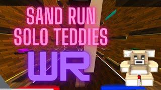 Sand_Run Solo Teddies WR | 2:20.4 left | Krunker.io